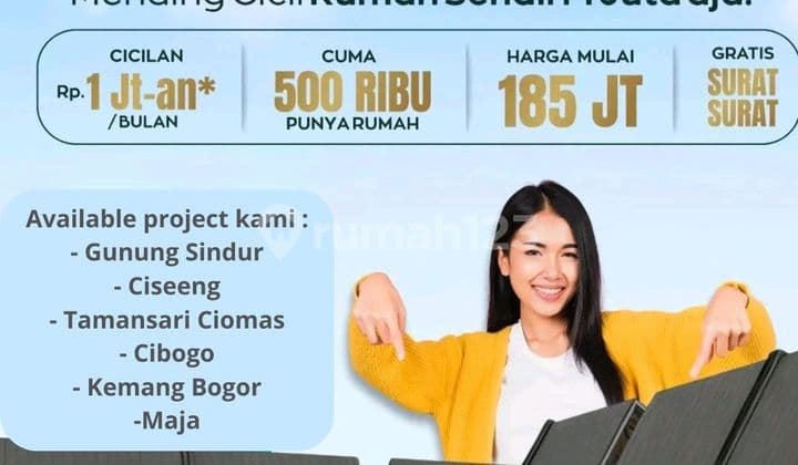 Rumah Subsidi Siap Huni Dp Rendah Angsuran Tetap