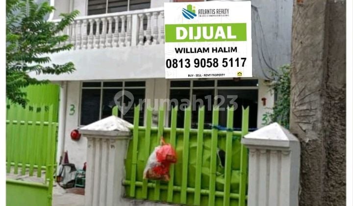 Rumah 2 Lantai Dibawah Njop Di Jln Manggis Mangga Besar