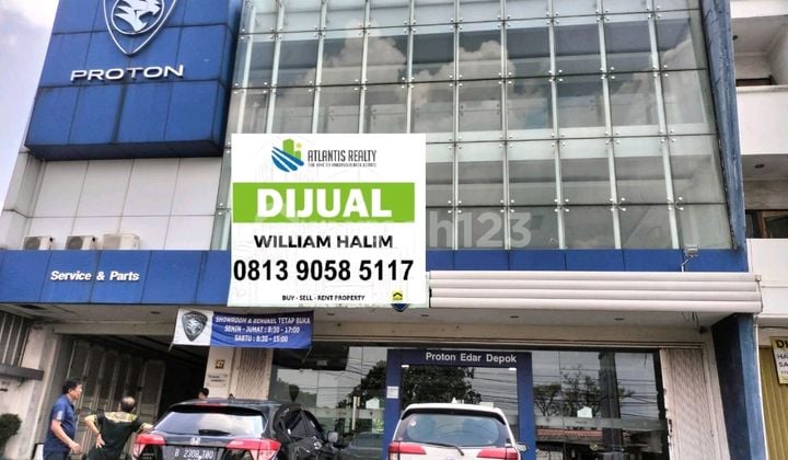 Gedung 4Lantai Ex Showroom & Bengkel Mobil + Semua Peralatan Bengkel 10Set & Vacum Cat & Lift Mobil