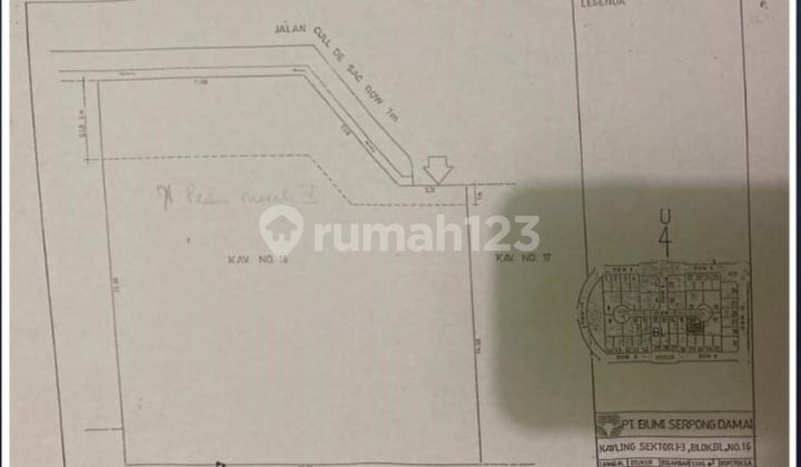 Land Plot LT 366m2 In Griya Loka BSD South Tangerang Land Plot LT 366m2 In Griya Loka BSD South Tangerang