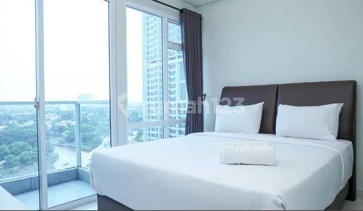 Di Sewakan Apartemen Puri Mansion Tower Crystal type 2BR di Jakarta Barat - (PW427)