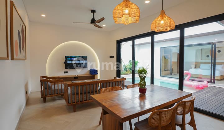 2 Bedroom Villa Modern Mediterranian And Tropical Style In Jimbaran