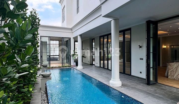 For Sale American Classic House Di Kebayoran Baru Near Senopati