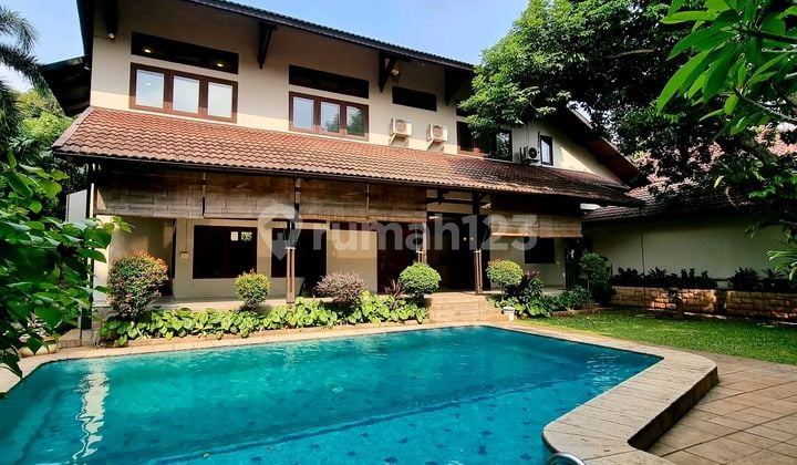 Jual Cepat Rumah Modern Tropical Luas 1116 M2 Di Kemang Jaksel