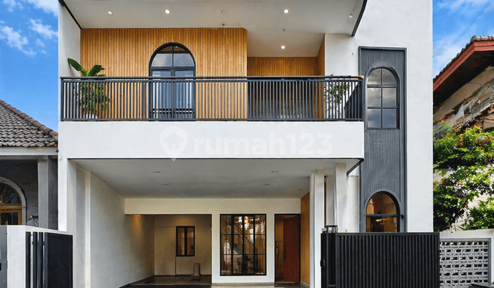 Rumah Baru Modern Tropis Minimalis di Ampera Jakarta Selatan