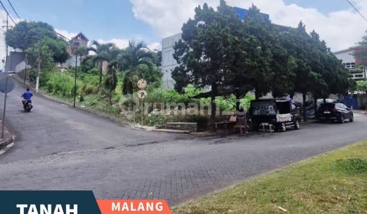 Dijual Tanah Posisi Hook di Lembah Dieng Malang Row Jalan Utama