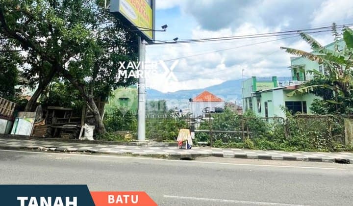 Tanah Strategis di No Jalan Raya Suropati Batu Dekat Wisata