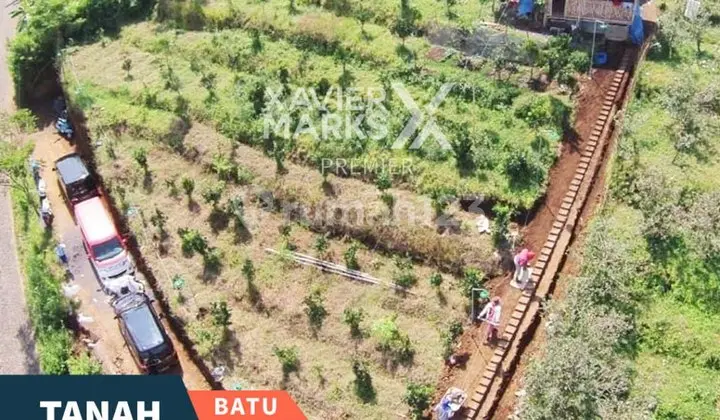 Dijual Tanah Lingkungan Bagus Bonus Villa di Bumiaji Batu