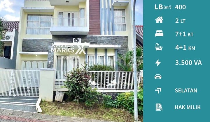 Dijual Rumah Konsep Open Space di Villa Puncak Tidar Malang