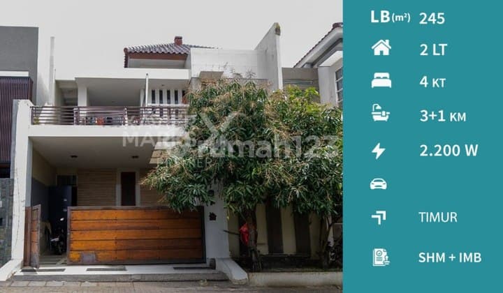 Dijual Cepat Rumah Mewah di Villa Puncak Tidar Malang Dekat Elpico