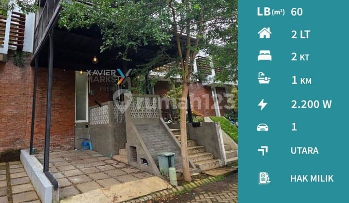 Dijual Rumah Semi Furnished di The Oz Tidar Atas Malang