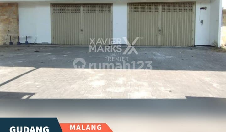 Dijual Gudang Siap Pakai di Tidar Atas Malang Row Jalan Lebar