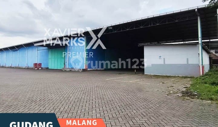 Gudang Super Luas Multifungsi Strategis di Gadang Sukun Malang