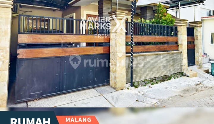 Dijual Rumah Semi Furnished di Sulfat Malang Row Jalan Lebar