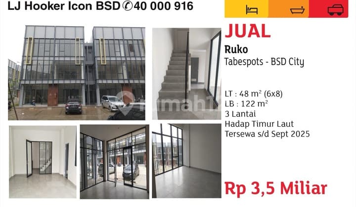 Ruko Tabespot Di Bsd 3lt