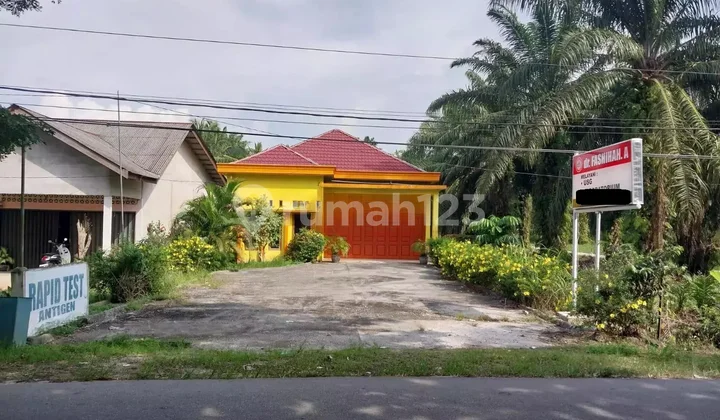 Komersial Murah Aset BRI, Bunga Raya, Kab. Siak