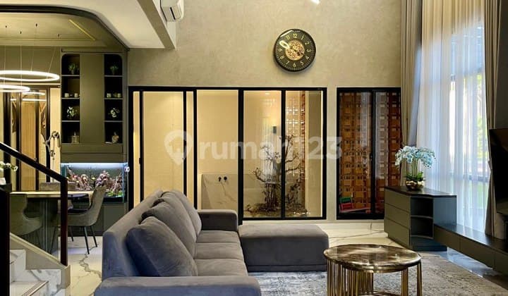 dijual rumah mewah full furnish lengkap cluster emily summarecon bandung