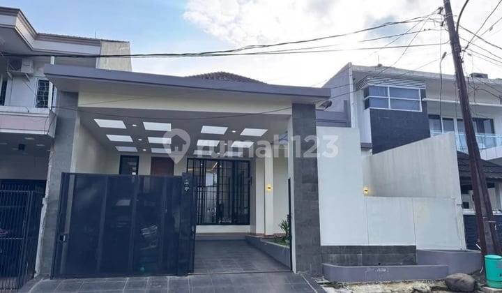 J2270-3Z%2 Single-Story House, Land/Building Area 218/150 M2, East-Facing in Villaelati Mas Serpong