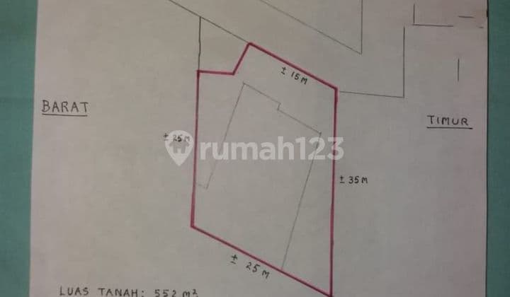 J1707-2d%12= Tanah Ngantong Hoki Cocok Usaha Kost 525 M2 Strategis Bebas Banjir Dekat Citraland
