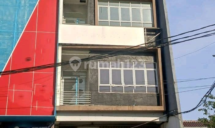 S2109-1=d%1 Ruko 4 Lantai 5,5x17/5,5x12 M2 Hadap Timur Jalan Lebar Ramai Di Kemanggisan