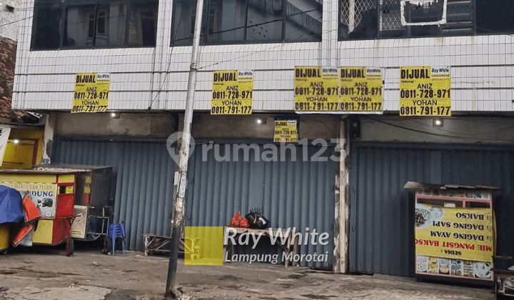 Dijual Cepat Ruko 3 Lantai Teluk Betung Selatan