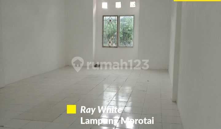 Dijual ruko 2 lantai Jl. Teuku Cik Ditiro Kemiling 1,3 Miliar Nego