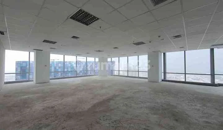 Rent Bare Space Office 88 Kasablanka 227sqm High Zone