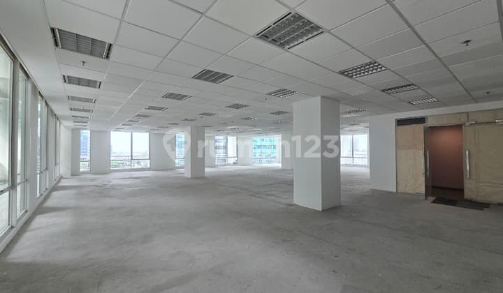 Sewa Office Dea Tower Mega Kuningan 390 sqm Bare Corner