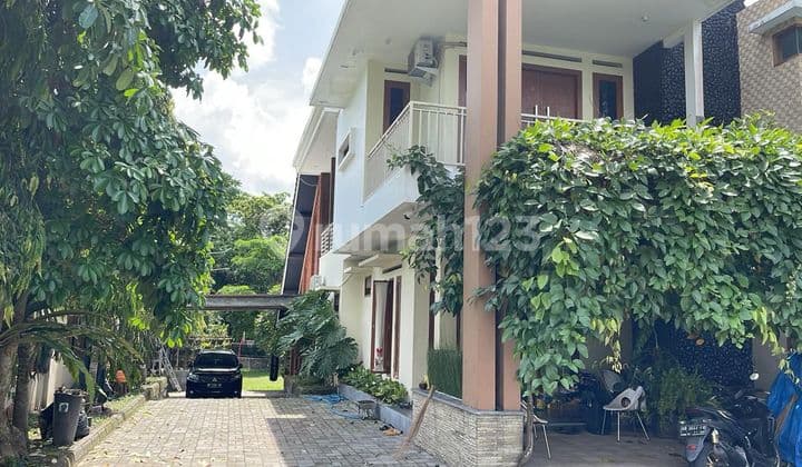 2-Story Fully Furnished House in Rejodani with Mount Merapi View and River Access