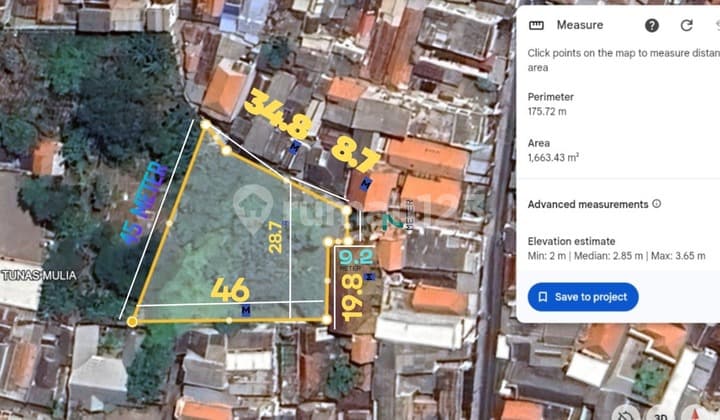 Lahan Strategis Cocok untuk Cluster Perumahan di Kawasan Rangkah Surabaya