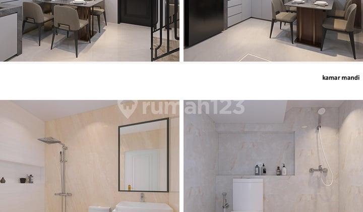 Dijual Rumah Baru Furnished di Duri Kepa, Jakbar