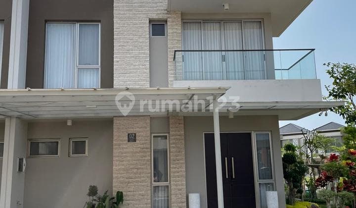 Pik2 Cluster Hawai 8x12.5 Corner House Fully Furnished Nice