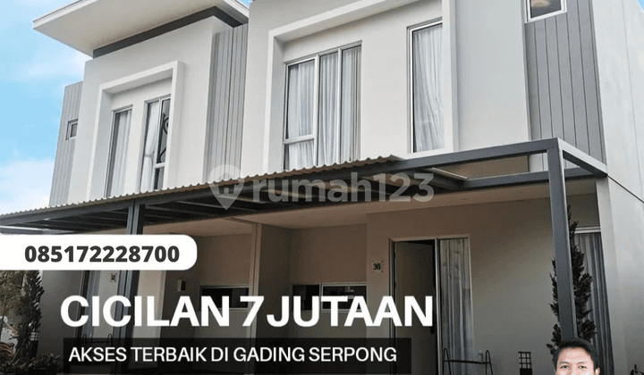 Start 1,5 M Full Furnished Rumah Cantik New Zuma Gading Serpong