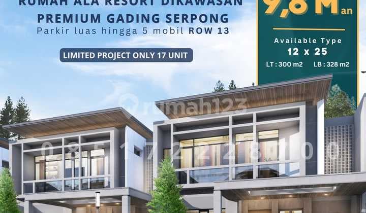 Rumah Mewah Baru Dikawasan Gading Serpong, Lokasi Super Strategis