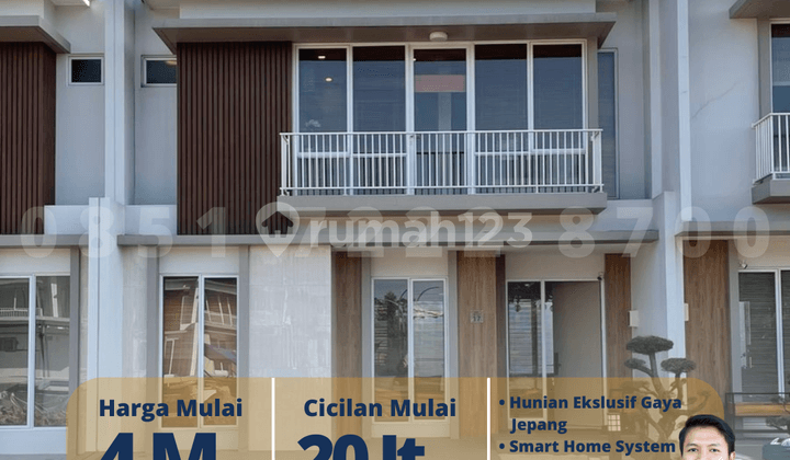 Rumah Siap Huni Konsep Jepang Super Luas Nara Village Gading Serpong