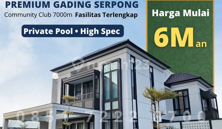 Dijual Rumah Mewah Termurah Di Gading Serpong Bsd Matera