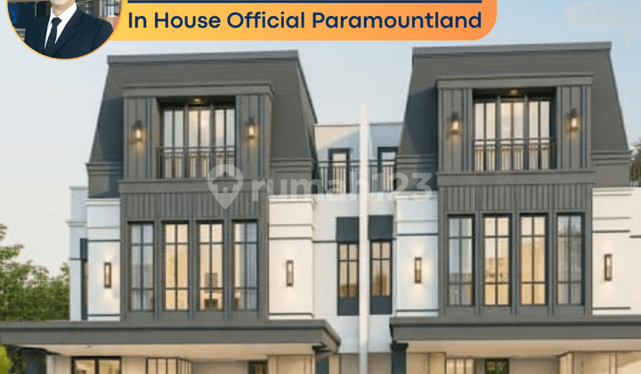 Rumah Baru Free Ppn 8X15 3 Lantai Gading Serpong