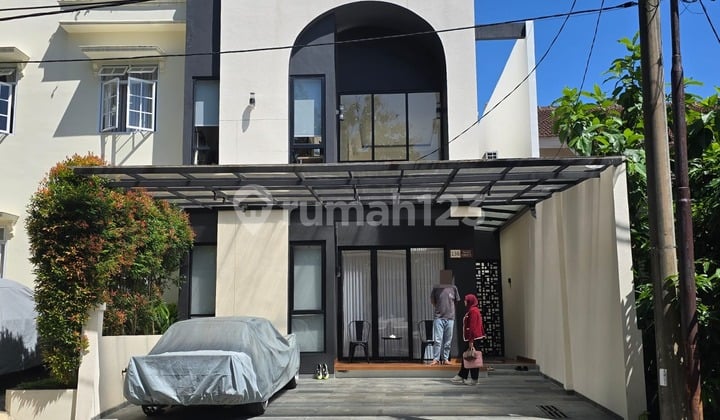 Luxury House High Ceiling Sentul City Modern Minimalist