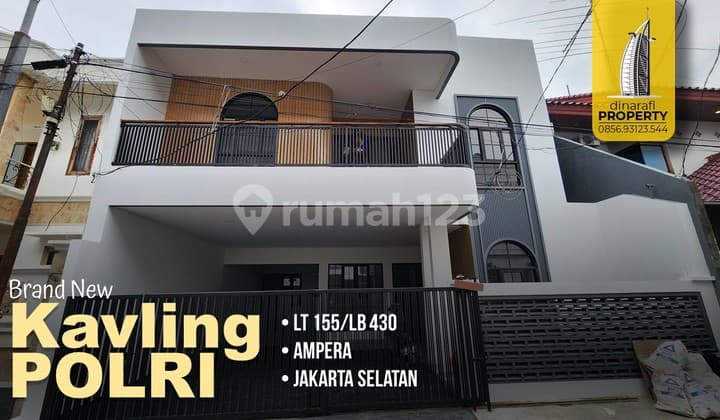 Rumah 2 Lantai Baru Unfurnished SHM di Ampera, Jakarta Selatan