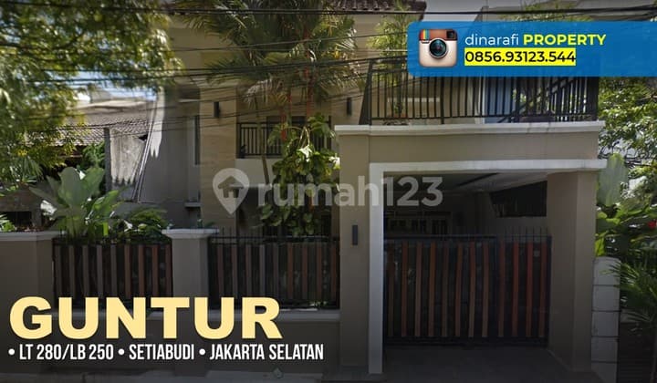 Rumah 2 Lantai Bagus Semi Furnished SHM Malabar, Jakarta Selatan