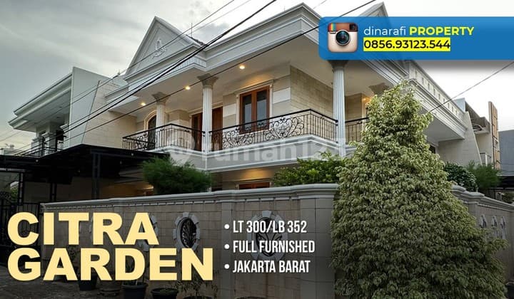 Rumah Citra Garden 2 Lantai Furnished SHM Kalideres Jakarta Barat