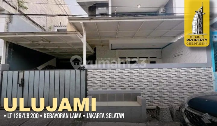 Jual Rumah 2 Lantai Termurah di Komplek Ulujami, Kebayoran Lama