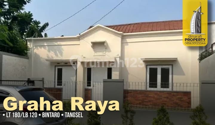 Rumah Asri dalam Komplek di Graha Raya Bintaro Tangerang Selatan