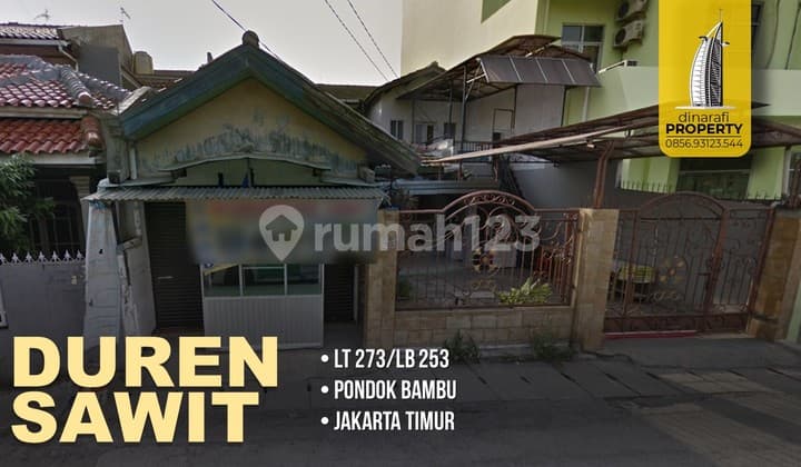 Rumah 2 Lantai Butuh Renovasi SHM Buluh Perindu, Jakarta Timur