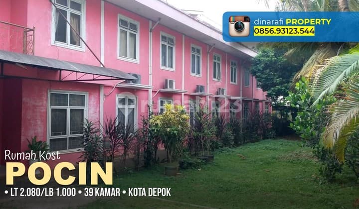39-Room Boarding House 100% Occupancy, SHM, Near UI Campus Beji Depok