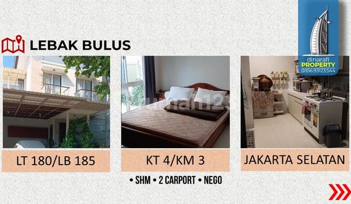 Rumah 2 Lantai Siap Huni Serenia Hills Cilandak, Jakarta Selatan
