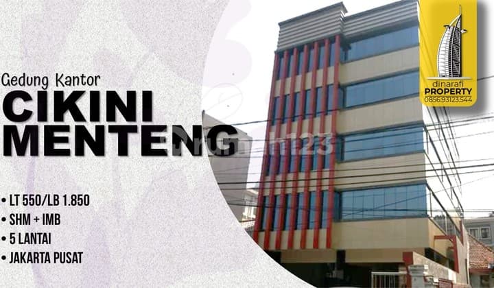 Seriously Sold at a Loss! 5-Storey Building in Cikini Menteng, Central Jakarta