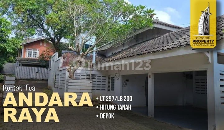 Rumah Tua Hitung Tanah Jl. Andara Raya, Pangkalan Jati, Depok