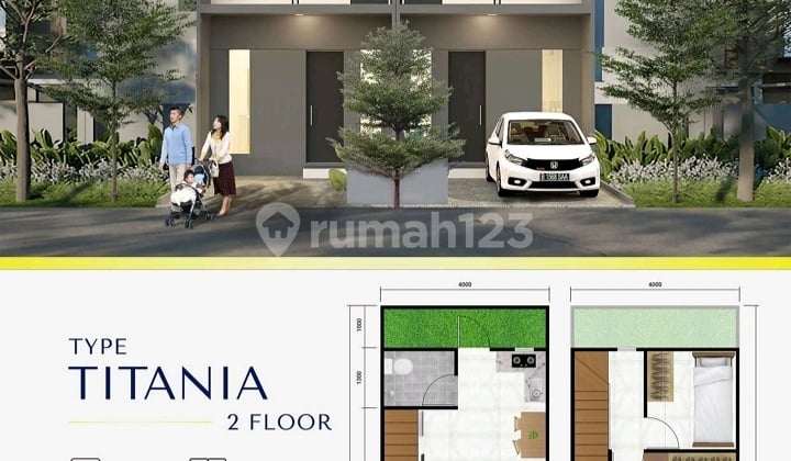 Dijual Rumah Baru 2 Lantai Murah Meriah Di Barat Semarang