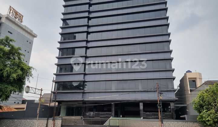 Dijual Gedung Baru 8 Lantai + Rooftop Full Lantai Granit Area Komersial Pondok Pinang Tb Simatupang Jaksel